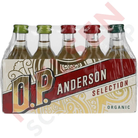 O.P.Anderson Aquavit - řkologisk Miniature Mix 10 x 5 Cl. 37% BIO - AllSpirits