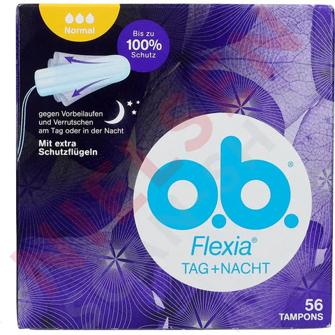 Ob Tampons Flexia Tag & Nacht Husholdning Hygien