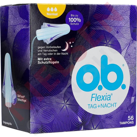 Ob Tampons Flexia Tag & Nacht Husholdning Hygien