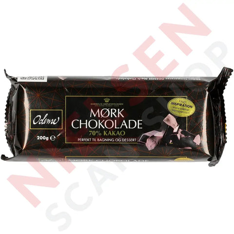 Odense Mørk Chokolade 70% 200g - AllSpirits