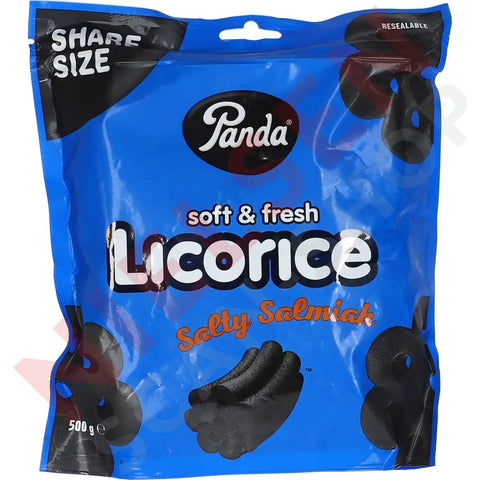 Panda Licorice Salty Salmiak Slik & Dagligvarer