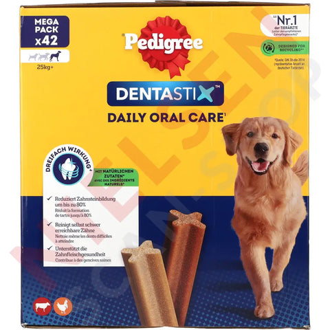 Pedigree Dentastix Mp Für Große Hunde 42Er Dyrefoder