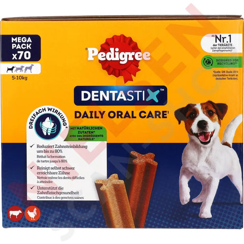 Pedigree Dentastix Mp Für Kleine Hunde 70Er Dyrefoder