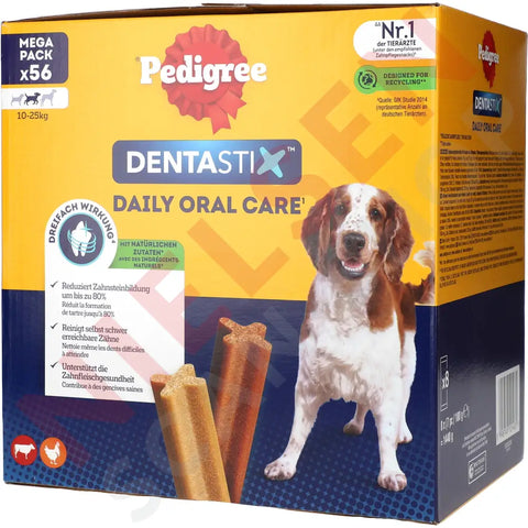 Pedigree Dentastix Mp Für Mittlere Hunde 56Er Dyrefoder