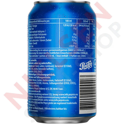 Pepsi Cola Softdrinks & Energydrinks