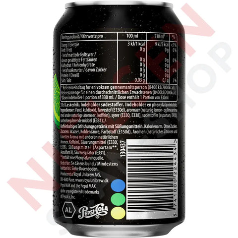 Pepsi Max Lime Softdrinks & Energydrinks