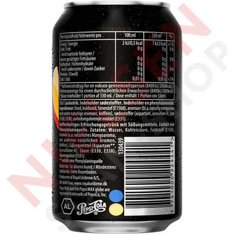 Pepsi Max Mango Softdrinks & Energydrinks