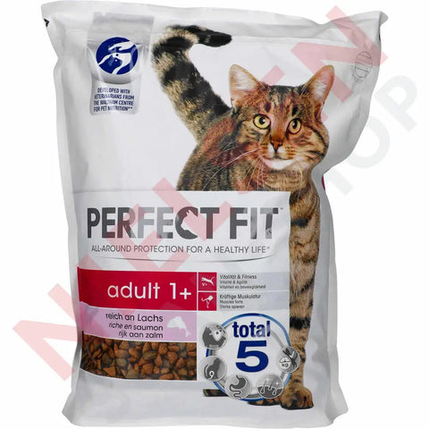 Perfect Fit Adult 1 + Lachs Dyrefoder