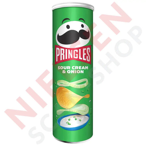 Pringles Sour Cream & Onion Slik Dagligvarer