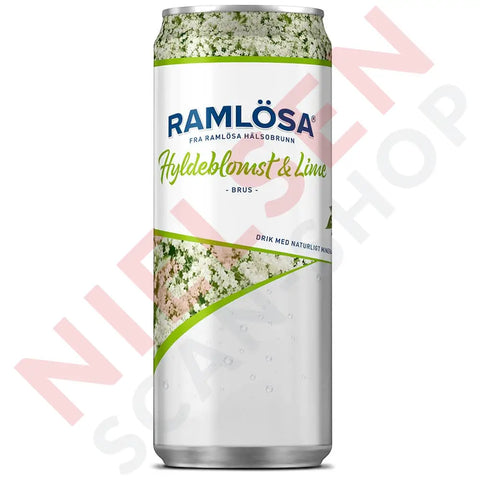 Ramlösa Hyldeblomst & Lime Softdrinks Energydrinks