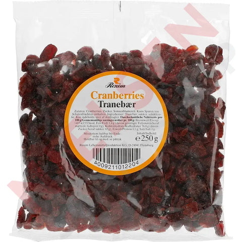 Rexim Cranberries Slik & Dagligvarer