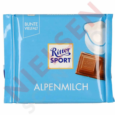 Ritter Sport Bv Alpenmilch 30% Kakao Slik & Dagligvarer