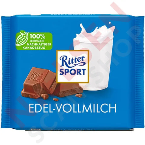 Ritter Sport Schokolade Edel-Vollmich 35% Kakao 100g - AllSpirits