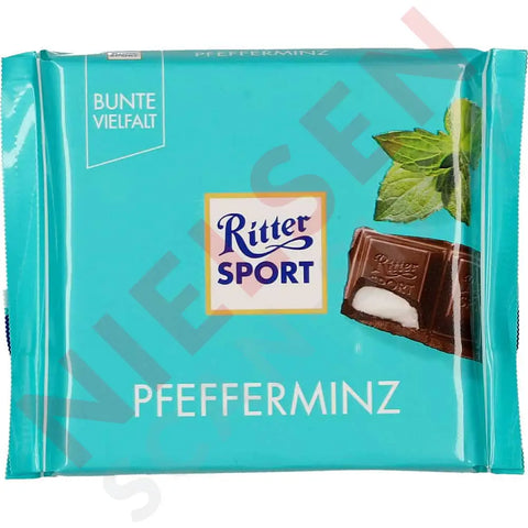 Ritter Sport Bv Pfefferminz Slik & Dagligvarer