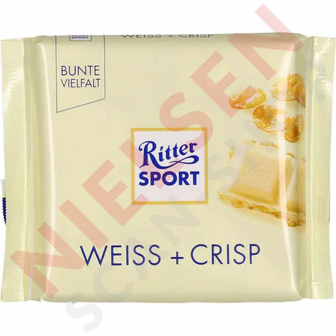 Ritter Sport Bv Weiss & Crisp Slik Dagligvarer