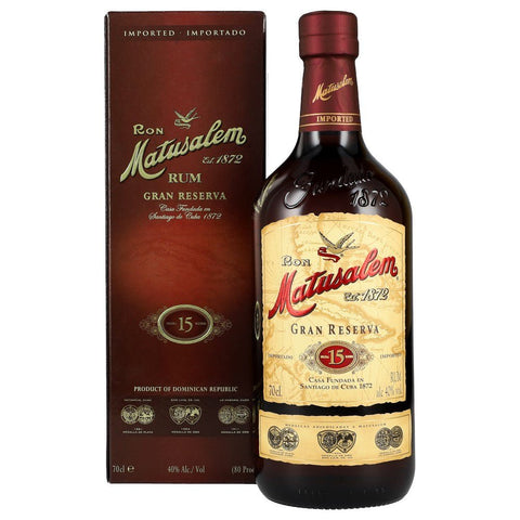 Ron Matusalem Gran Reserva 15 40% 0,7 ltr. - AllSpirits