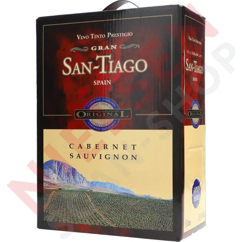 San Tiago Cabernet Sauvignon 13,5% 3 ltr. - AllSpirits