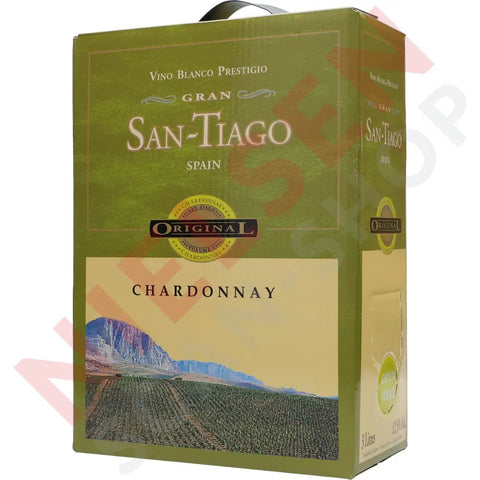 San Tiago Chardonnay 12,5% 3 ltr. - AllSpirits