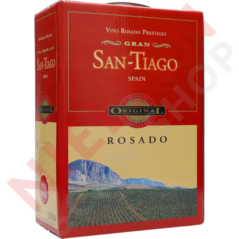 San Tiago Rosado 12,5% 3 ltr. - AllSpirits