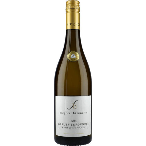Siegbert Bimmerle Kabinett Grauer Burgunder 12,5% 0,75 ltr. - AllSpirits