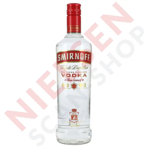 Smirnoff Vodka red label 37,5% 0,7 ltr. - AllSpirits