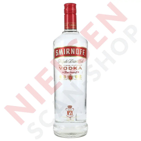 Smirnoff Vodka Red Label 37,5% 1 ltr. - AllSpirits