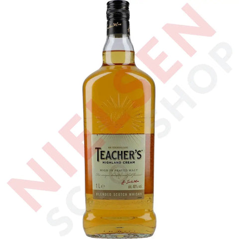 Teacher's Highland Cream 40% 1 ltr. - AllSpirits