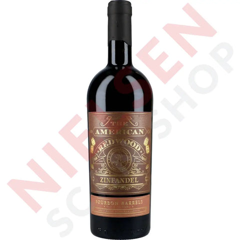 The American Redwood Zinfandel Bourbon Barrels 15% 0,75 ltr. - AllSpirits