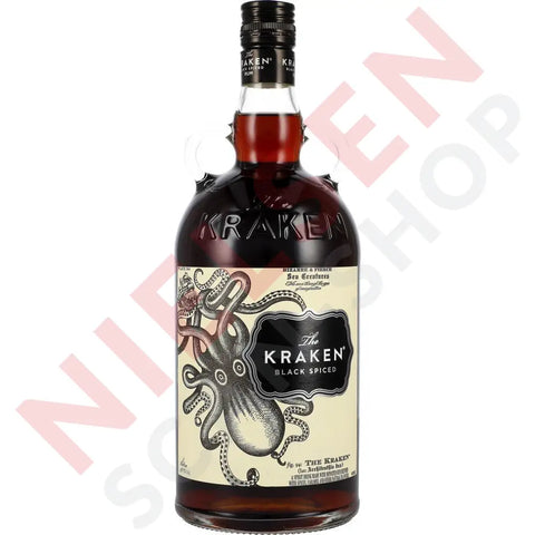 The Kraken Black Spiced Rum 40% 1 ltr. - AllSpirits