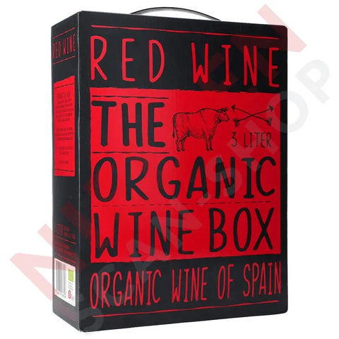 The Organic Wine Box Red 14 % 3 ltr. - AllSpirits