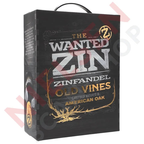 The Wanted Zin Zinfandel 14,5% 3 ltr. - AllSpirits