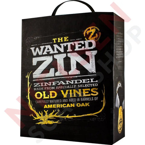 The Wanted Zin Zinfandel Vin