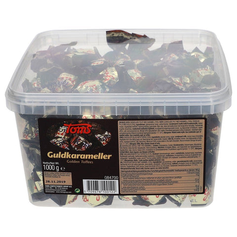 Toms Guldkarameller – Goldene Karamellbonbons 1kg - AllSpirits