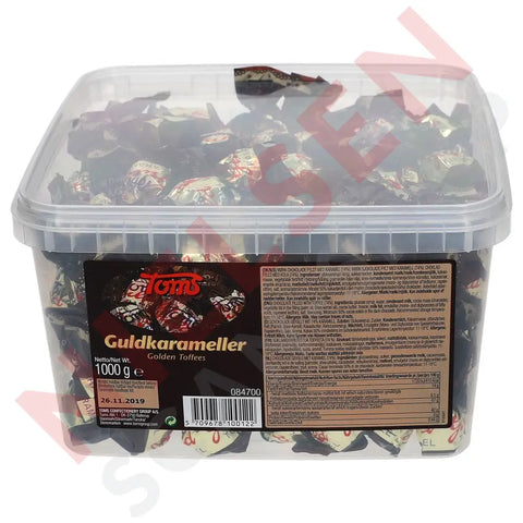 Toms Guldkarameller – Goldene Karamellbonbons 1kg - AllSpirits