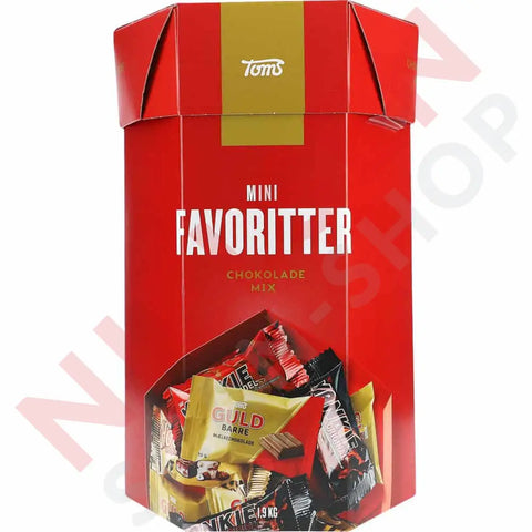 Toms Mini Favoritter Chokolade Mix Slik & Dagligvarer