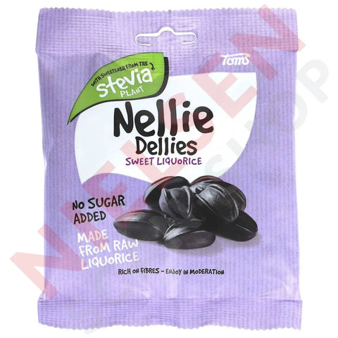 Nellie Dellies Sweet Liquorice Stevia 90g - AllSpirits