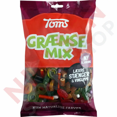 Toms Slikposer Grænse Mix Slik & Dagligvarer