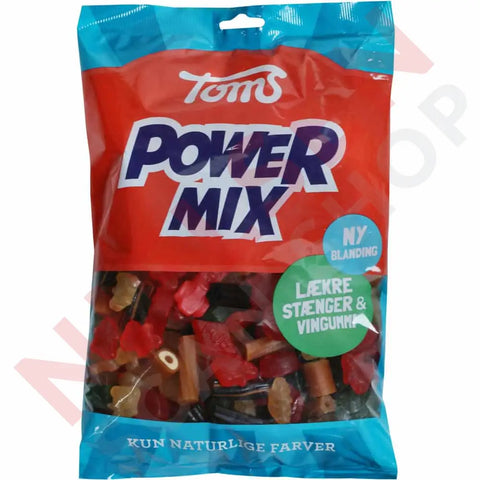 Toms Slikposer Power Mix Slik & Dagligvarer