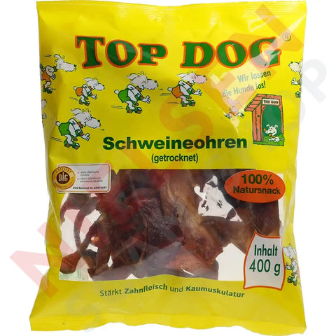 Top Dog Schweineohren Dyrefoder