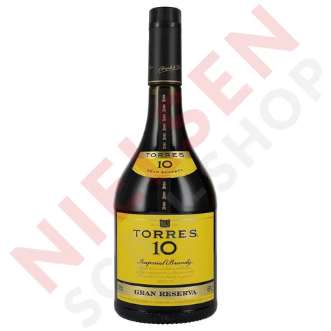 Torres 10 Gran Reserva 38% 1 ltr. - AllSpirits