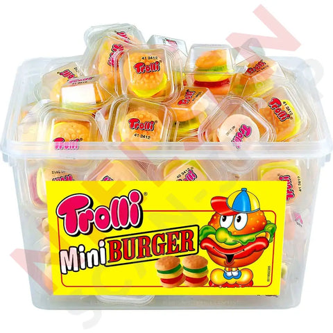 Trolli Mini Burger 60Er Slik & Dagligvarer