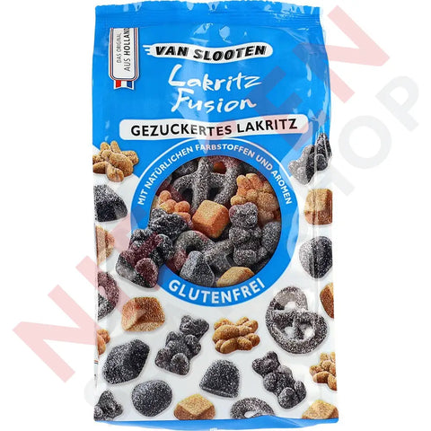 Van Slooten Lakritz Fusion Glutenfrei Gezuck.lakritz Slik & Dagligvarer