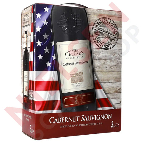 Western Cellars Cabernet Sauvignon 12,5% 3 ltr. - AllSpirits