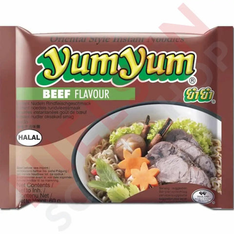 Yumyum Instantnudeln Rind / Beef Slik & Dagligvarer